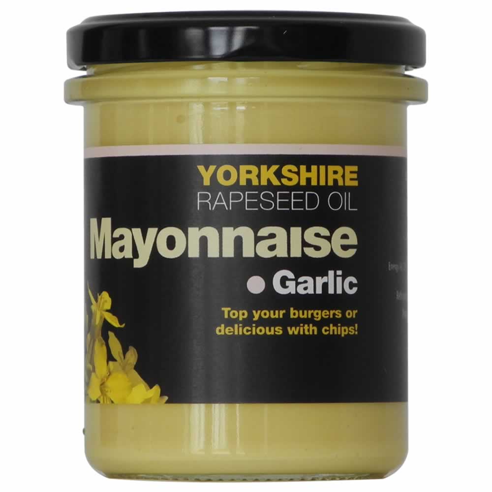 Yorkshire Rapeseed Oil Garlic Mayonnaise (190g)