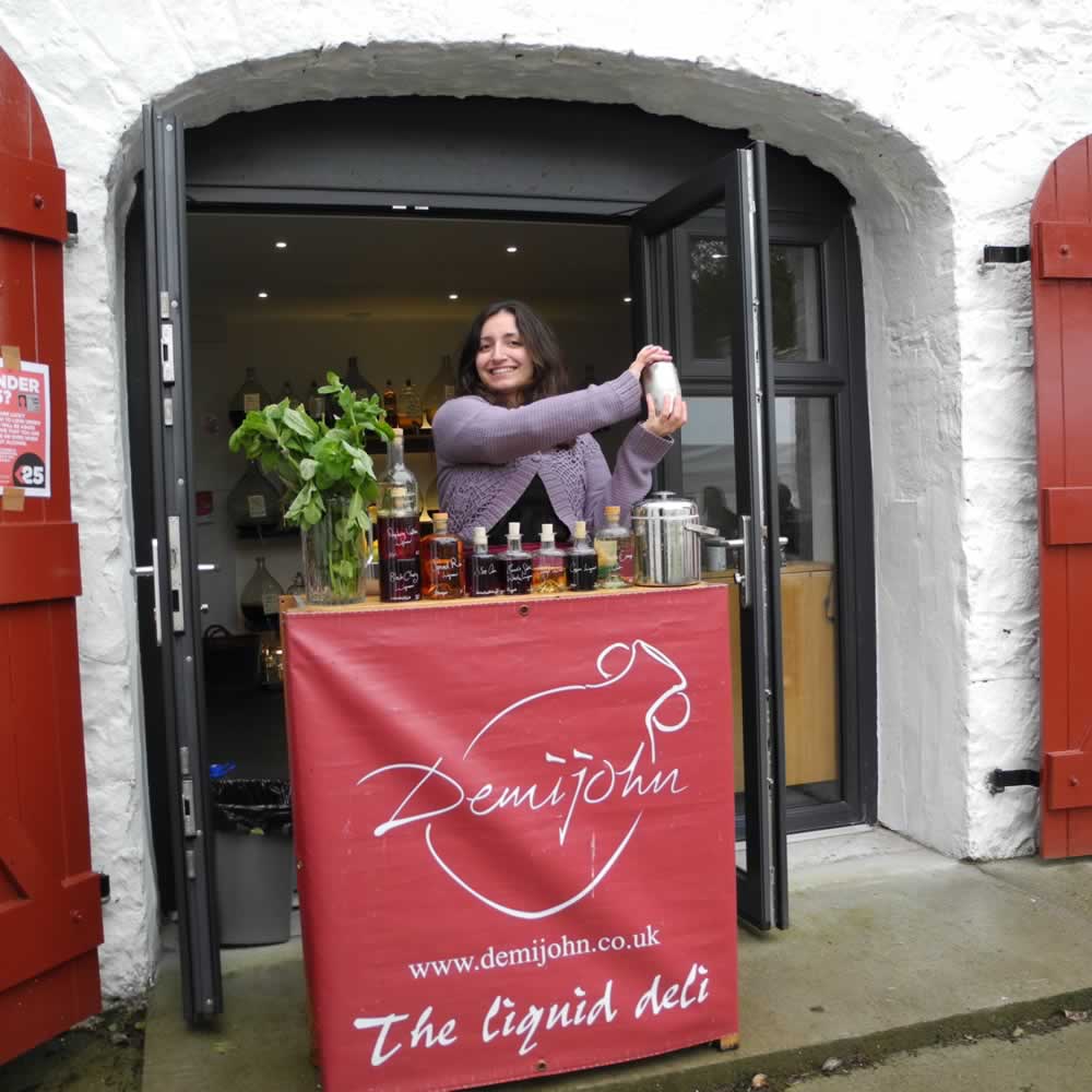 The Demijohn Cocktail Bar in action!