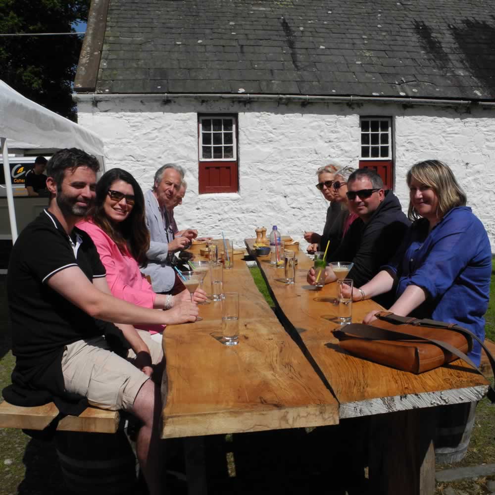 Customers at Demijohns Big Spring Weekend Art Food and Drink Festival