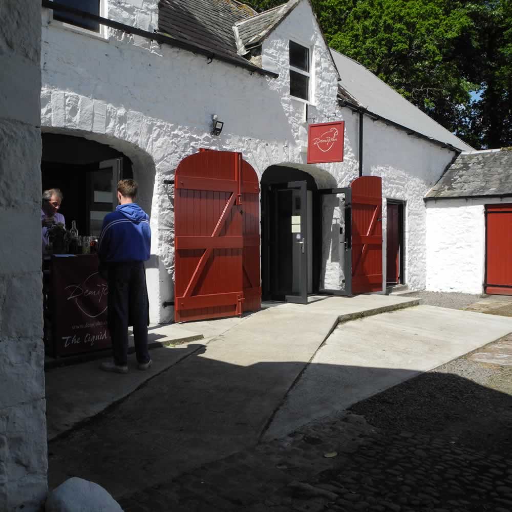 Glenlair Steading in the sun