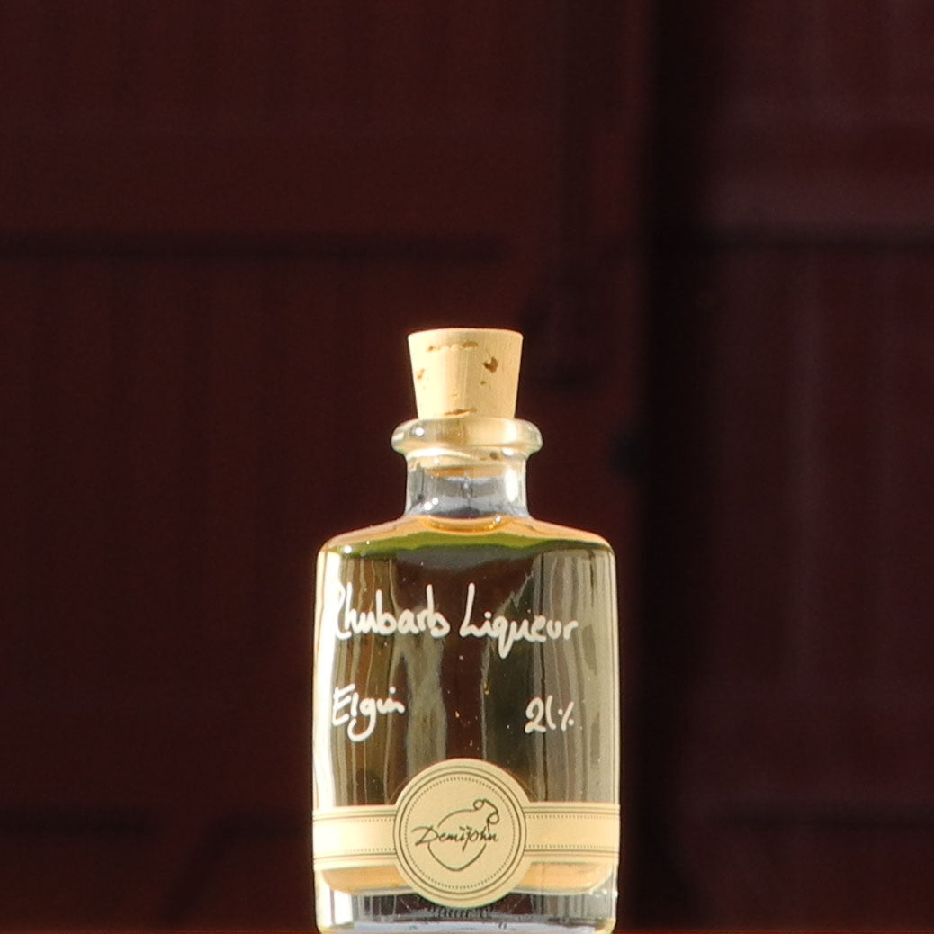 Rhubarb Liqueur 50ml Alcohol Miniature