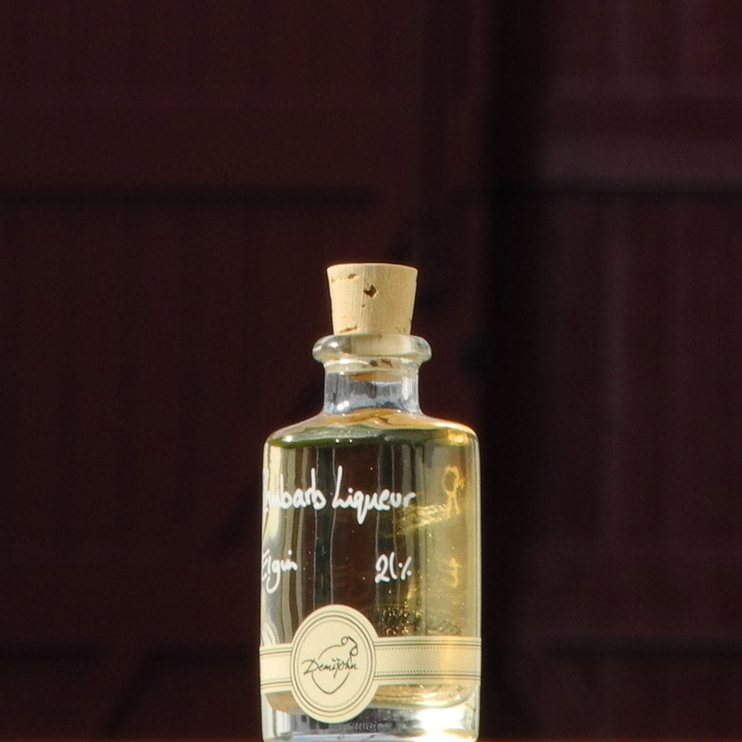 Rhubarb Liqueur 50ml Alcohol Miniature