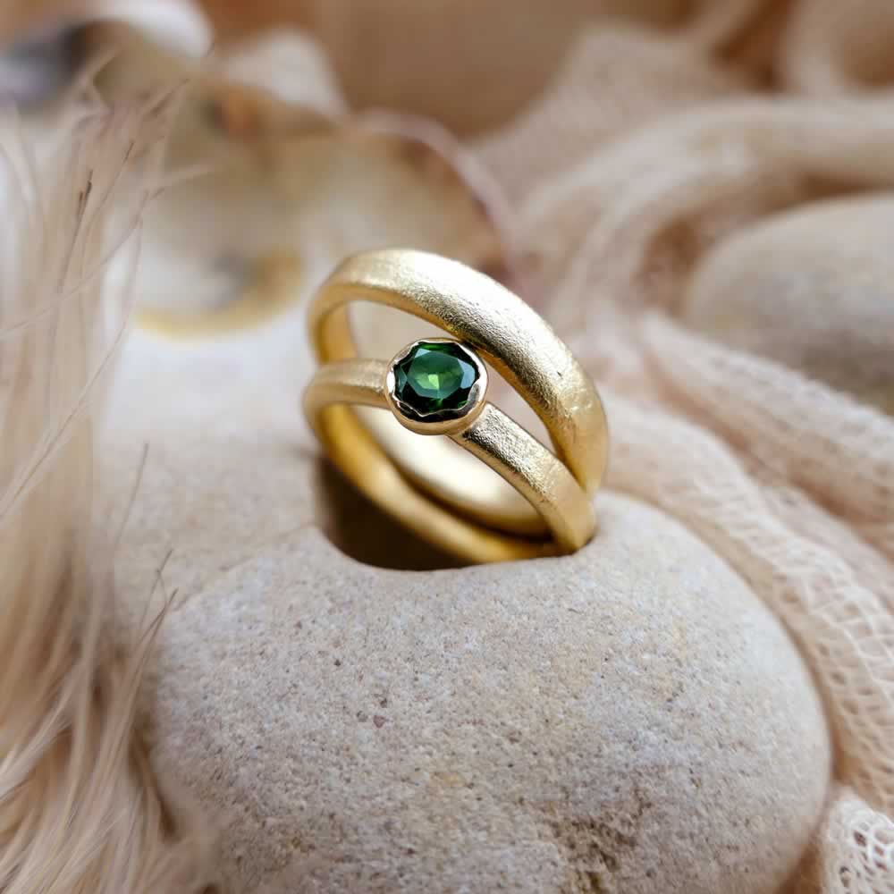 Gold Ring Jewelry by Jesse Ball